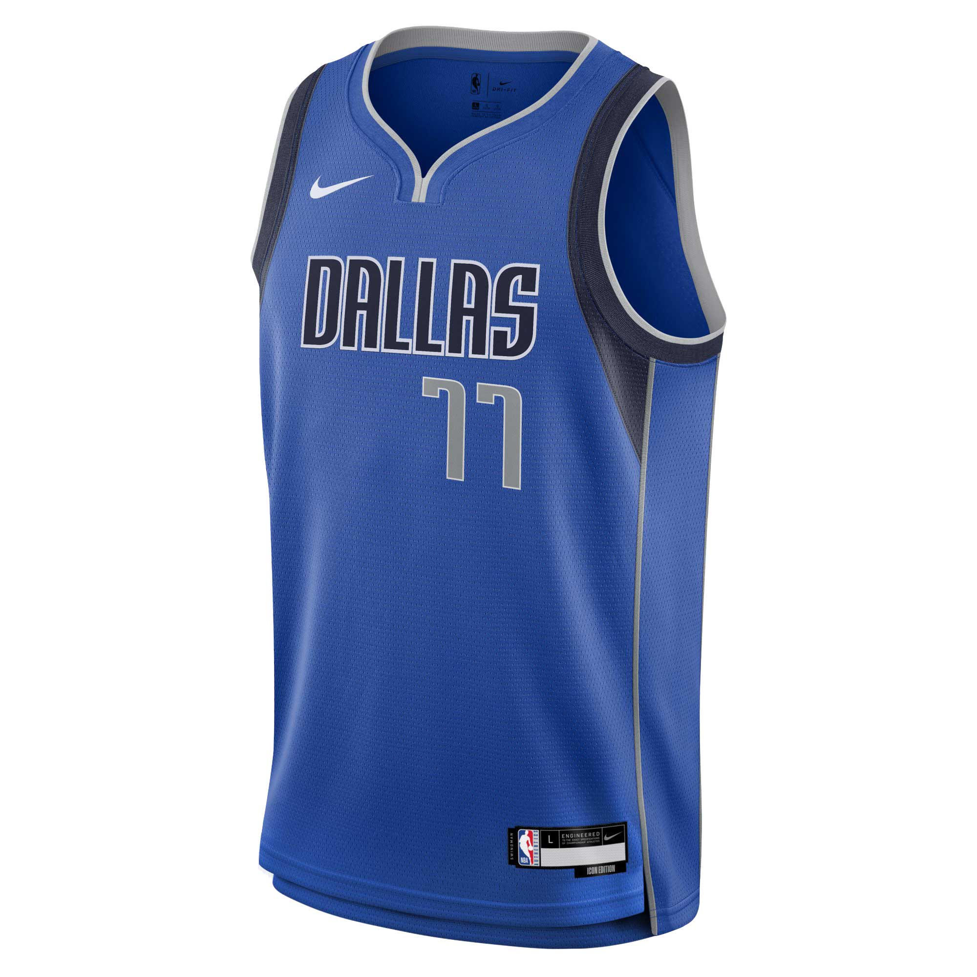 Luka Don\u00c4\u008di\u00c4\u2021 Dallas Mavericks Youth Swingman Jersey - Icon Edition - Blue