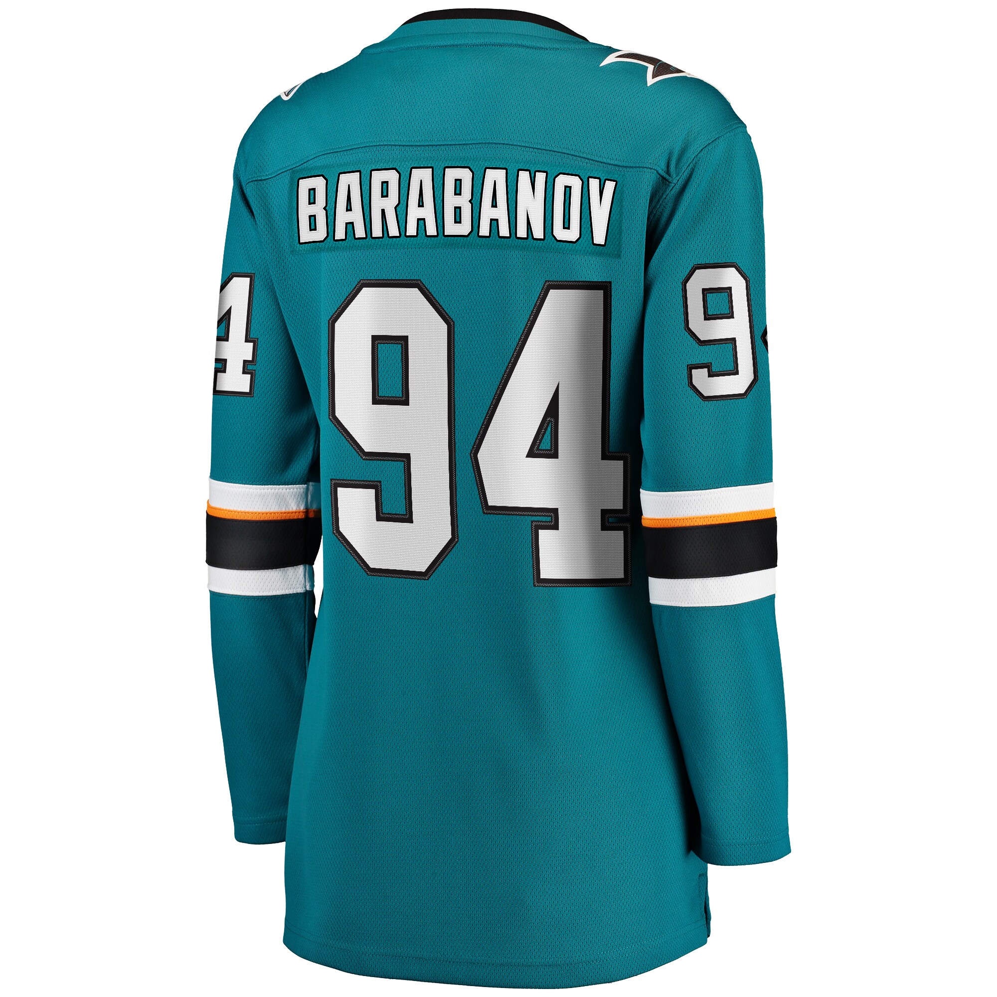 Alexander Barabanov San Jose Sharks Fanatics Women's Home Breakaway Player Jersey - Teal