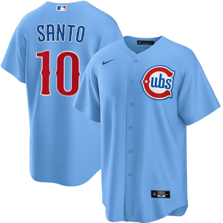 Ron Santo Chicago Cubs Blues Alternate Jersey