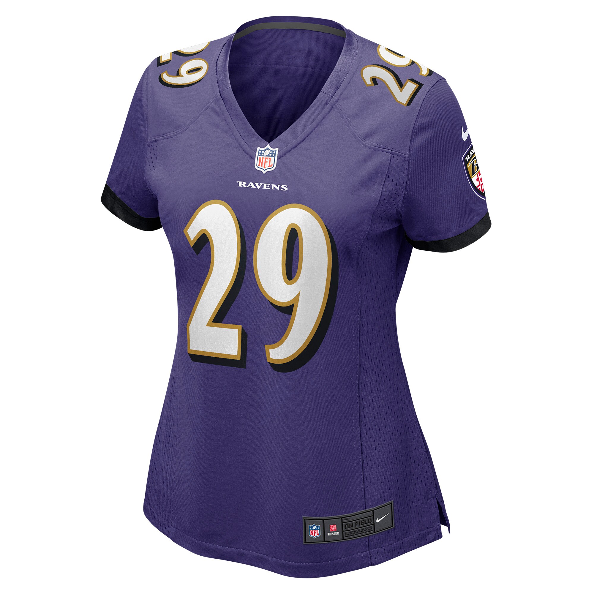 Ar'Darius Washington Baltimore Ravens Women's Player Game Jersey - Purple