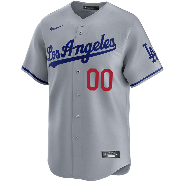 Los Angeles Dodgers Personalized Road Limited Jersey
