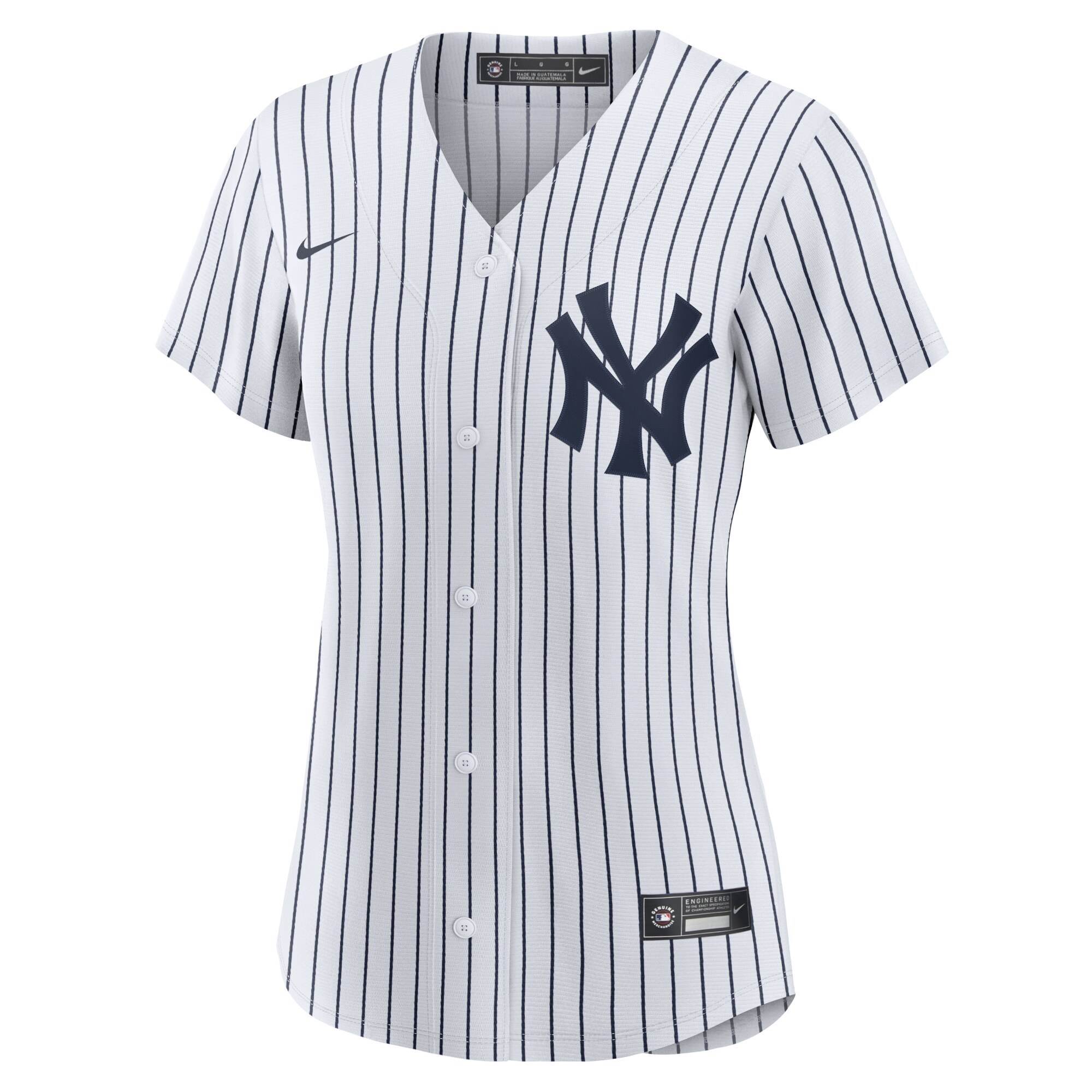New York Yankees  Women's Home Replica Team Jersey - White