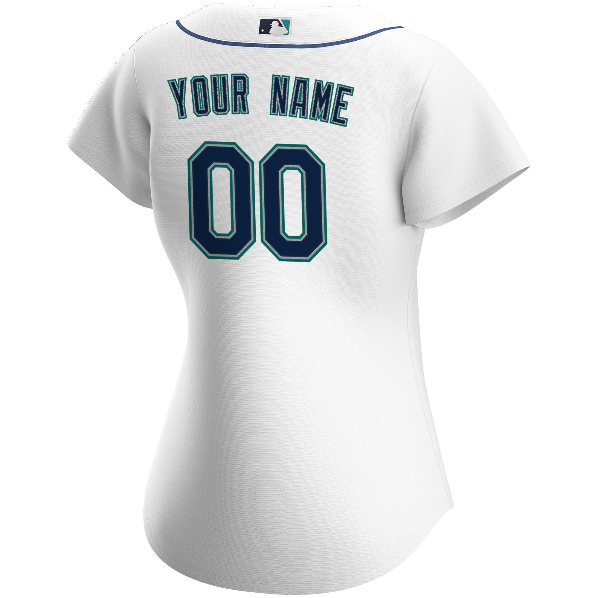 Seattle Mariners  Women's Home Replica Custom Jersey - White