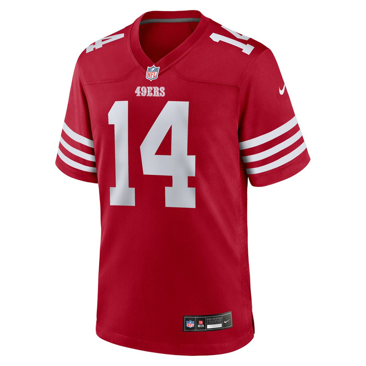 Ricky Pearsall San Francisco 49ers 2024 First Round Pick Player Game Jersey - Scarlet