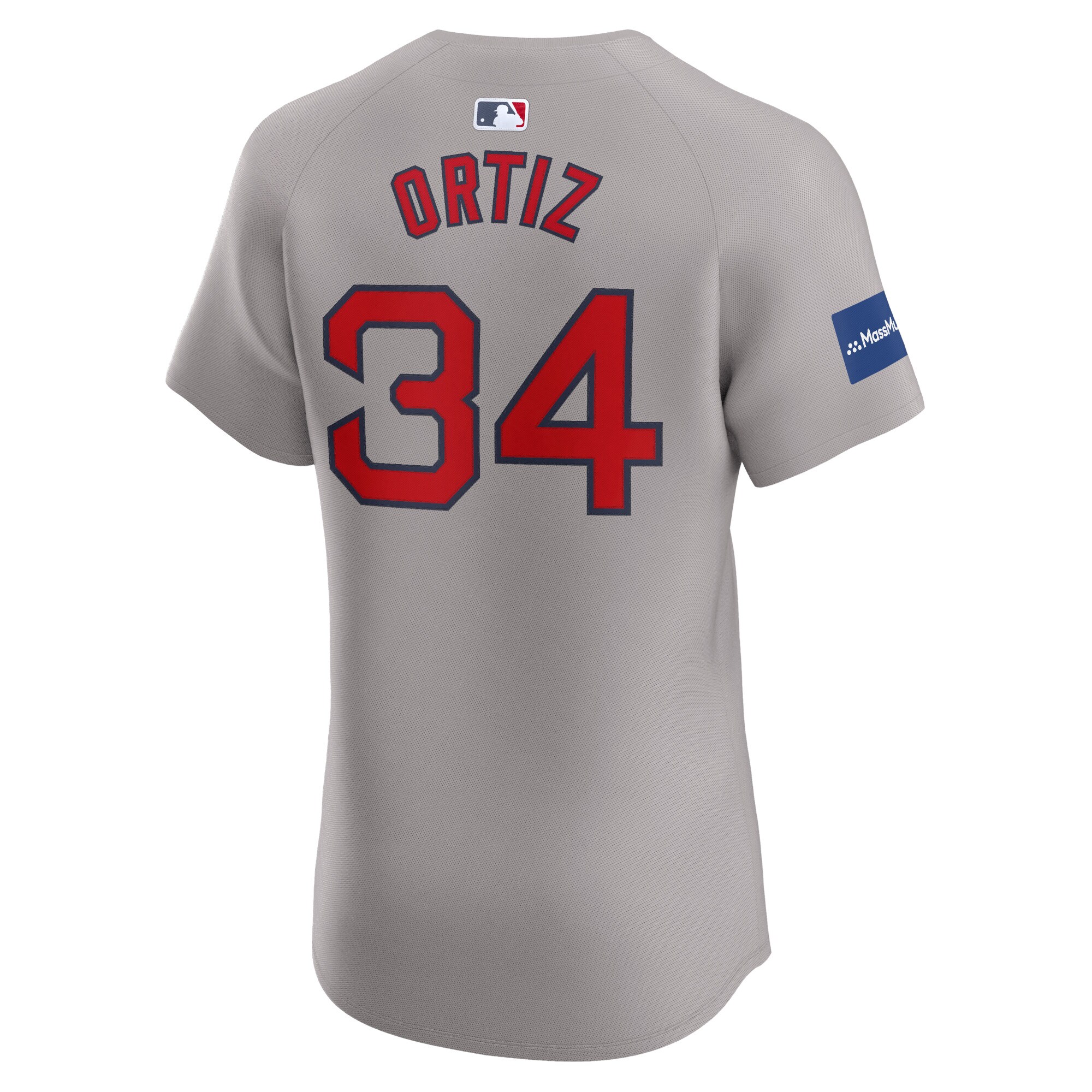 David Ortiz Boston Red Sox  Road Elite Player Jersey - Gray