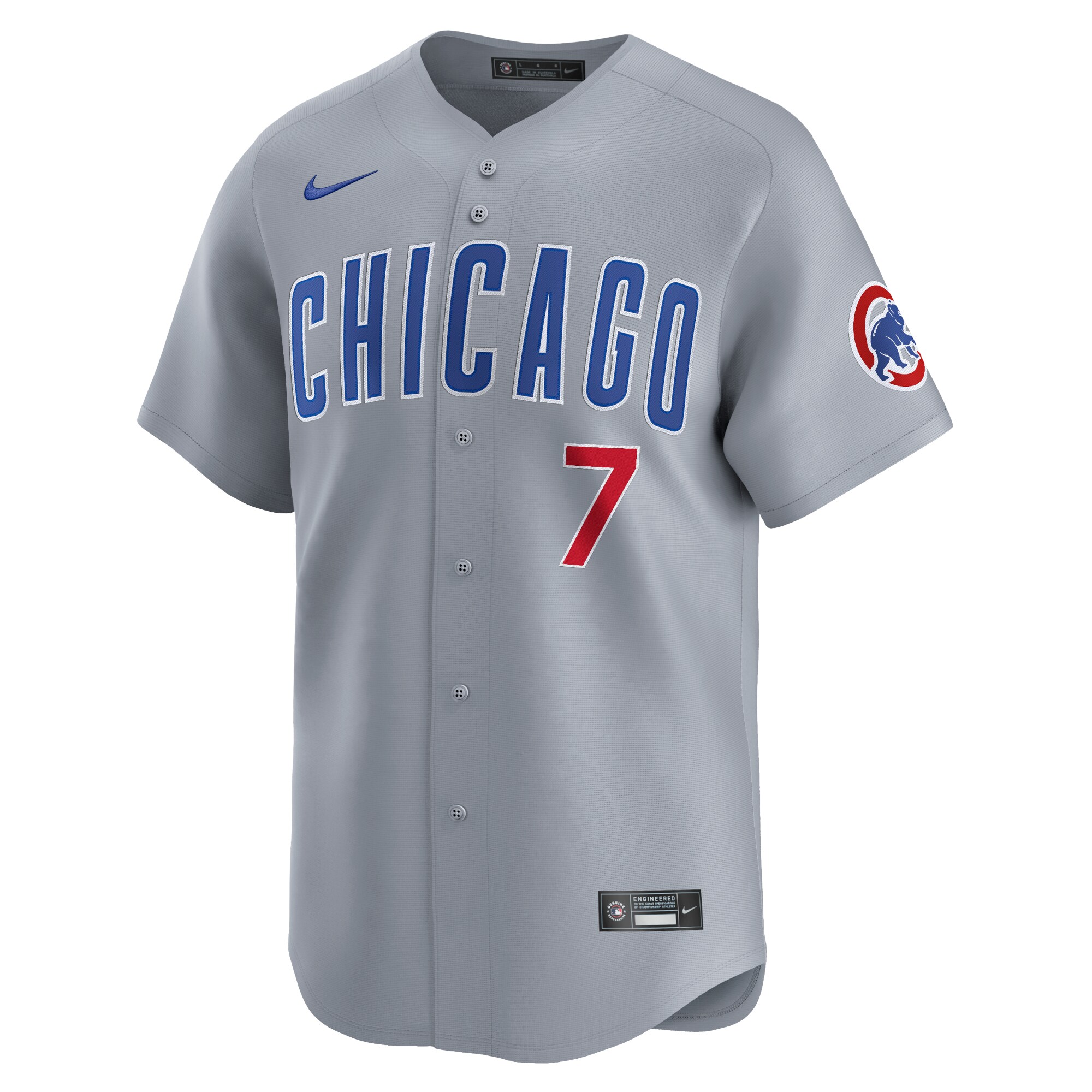 Dansby Swanson Chicago Cubs  Road Limited Player Jersey Gray