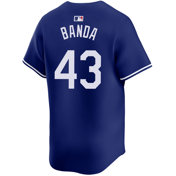 Anthony Banda Los Angeles Dodgers Alternate Royal Limited Jersey