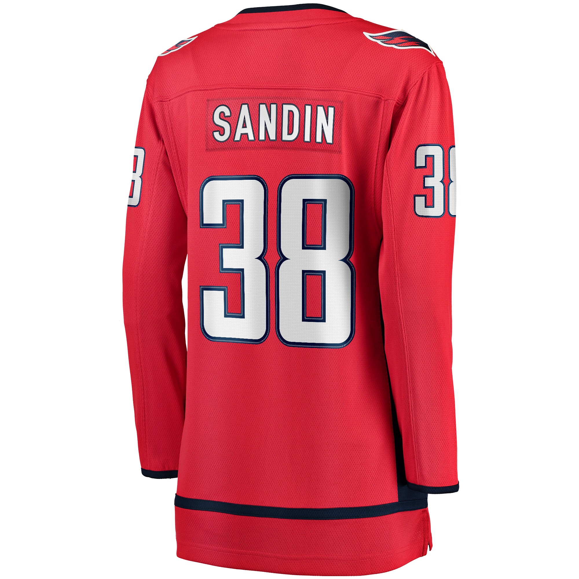 Rasmus Sandin Washington Capitals Women's Fanatics Home Breakaway Jersey - Red