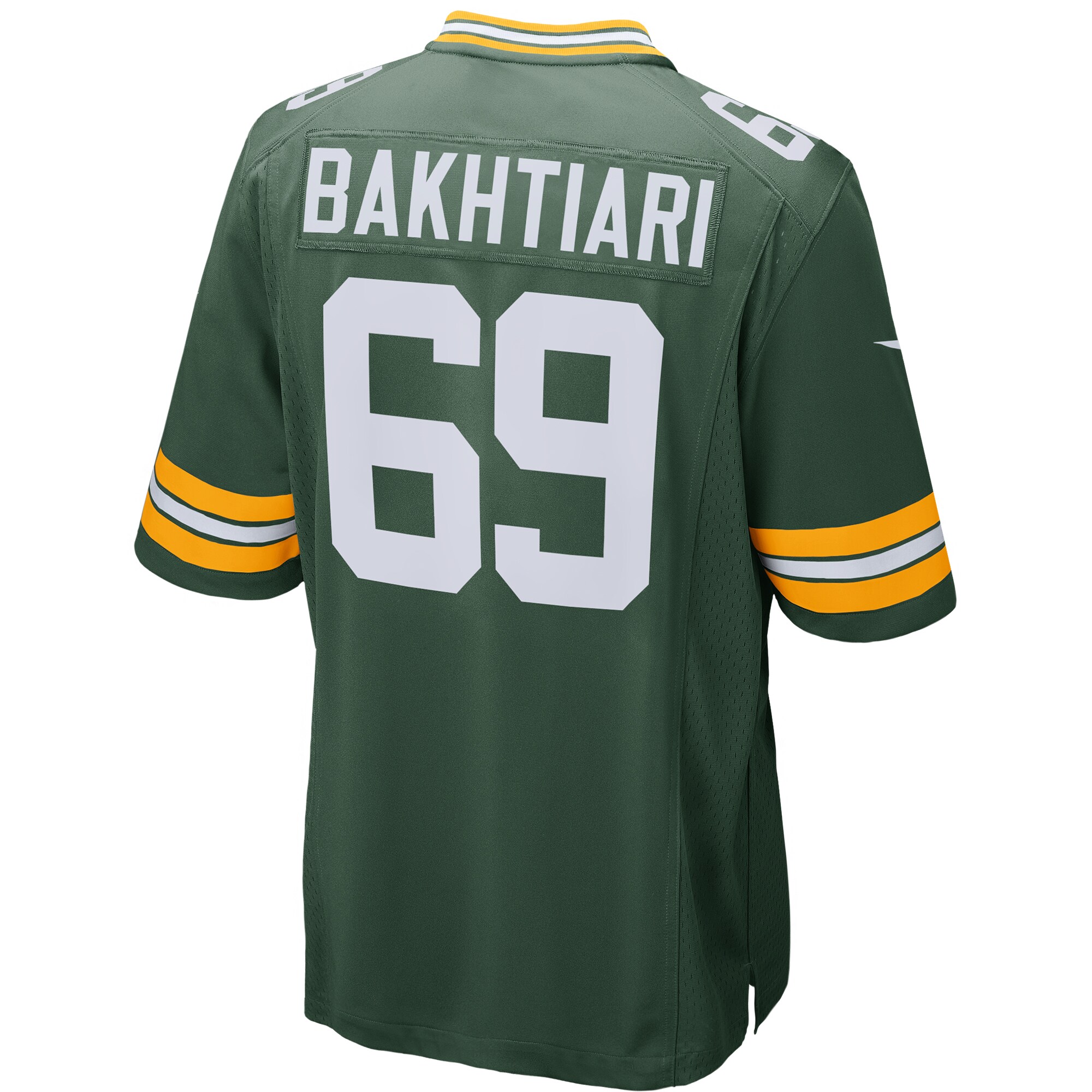 David Bakhtiari Green Bay Packers  Game Player Jersey - Green