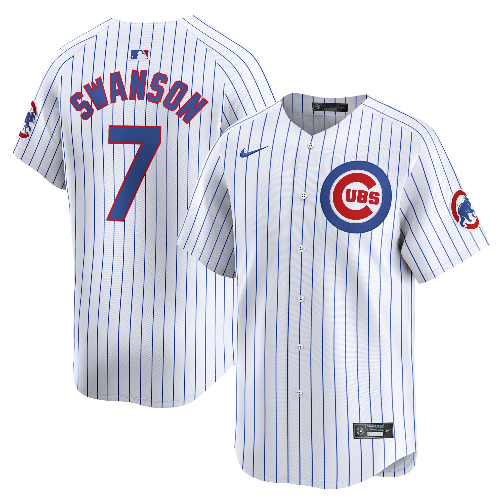 Dansby Swanson Chicago Cubs  Youth Home Limited Player Jersey - White