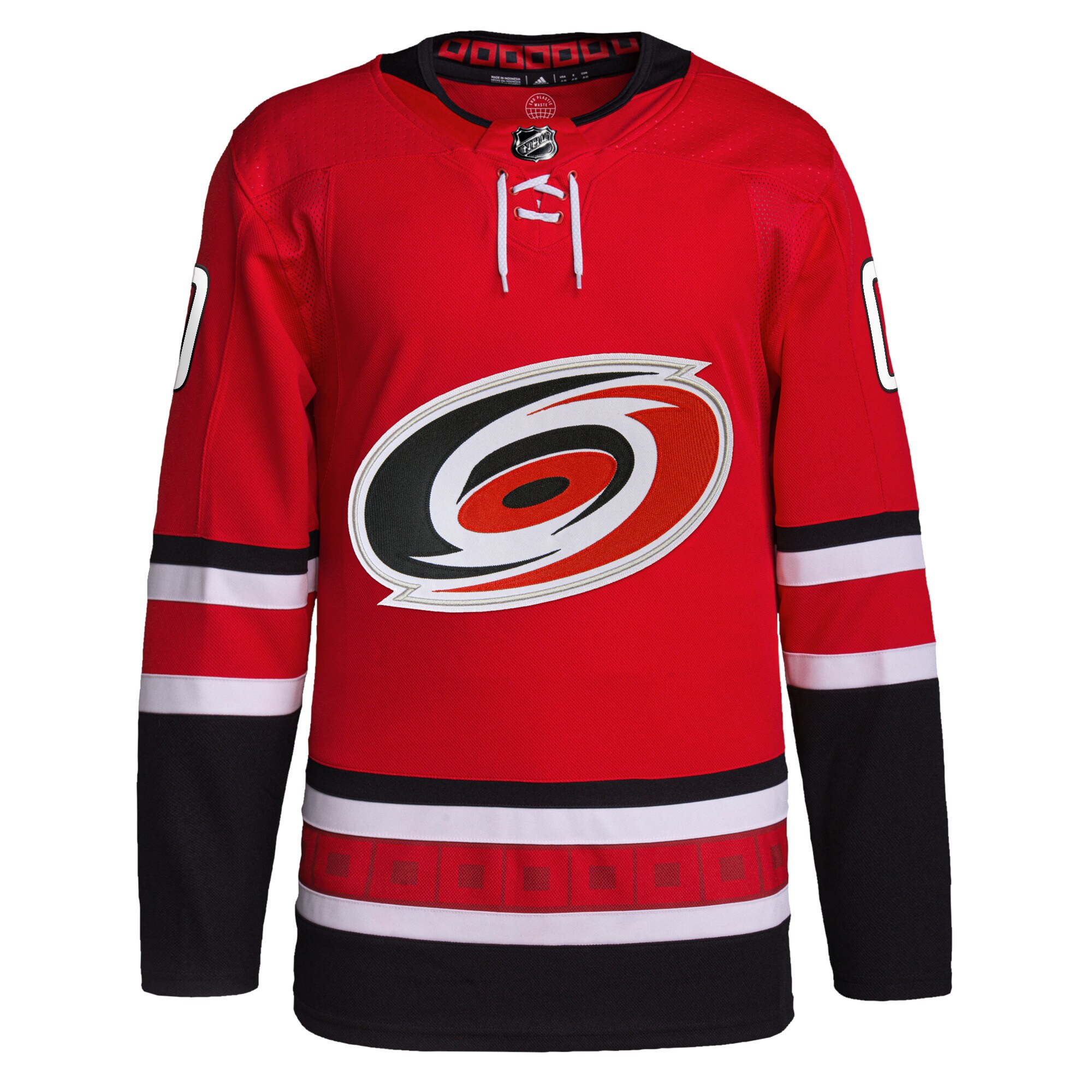 Carolina Hurricanes adidas Alternate Primegreen Authentic Custom Jersey - Red