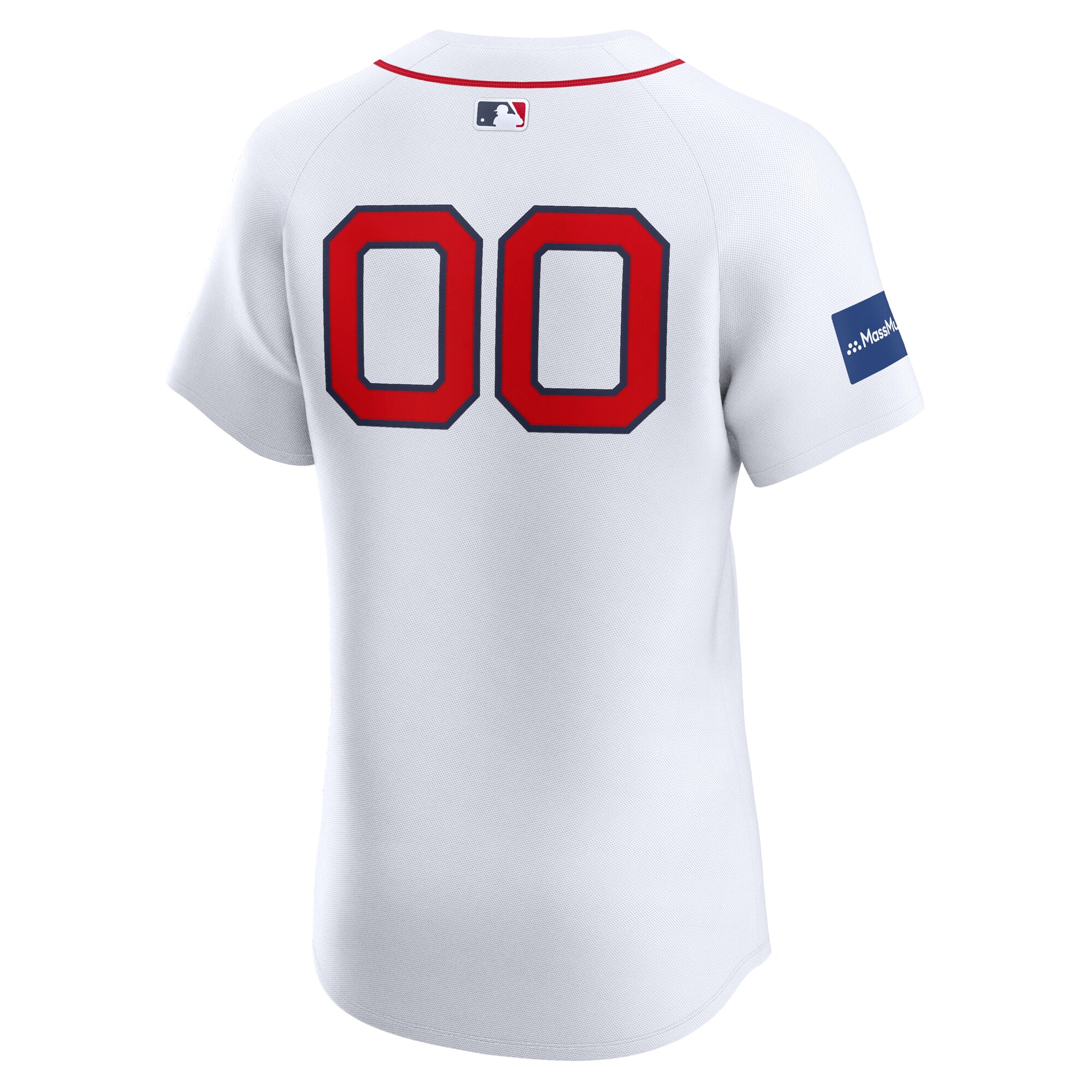 Boston Red Sox  Home Elite Custom Patch Jersey - White