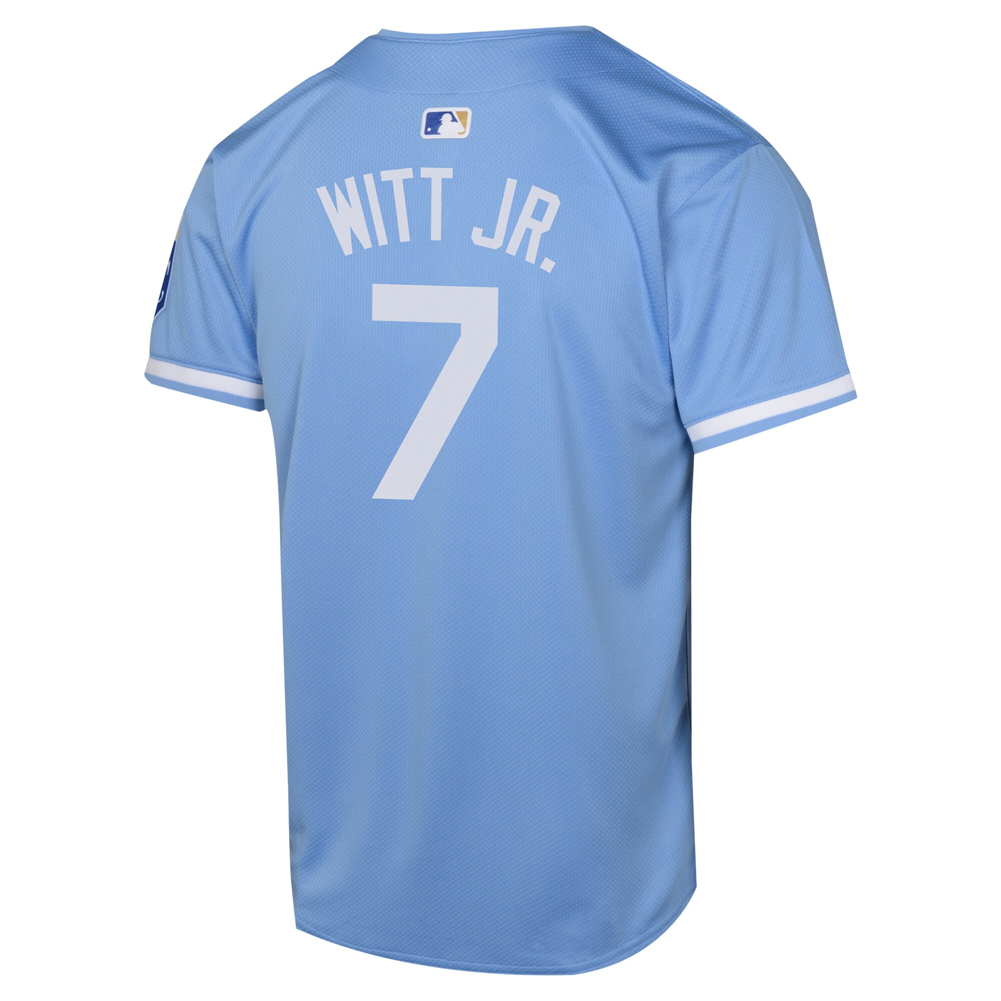 Bobby Witt Kansas City Royals  Youth Alternate Limited Player Jersey Light Blue