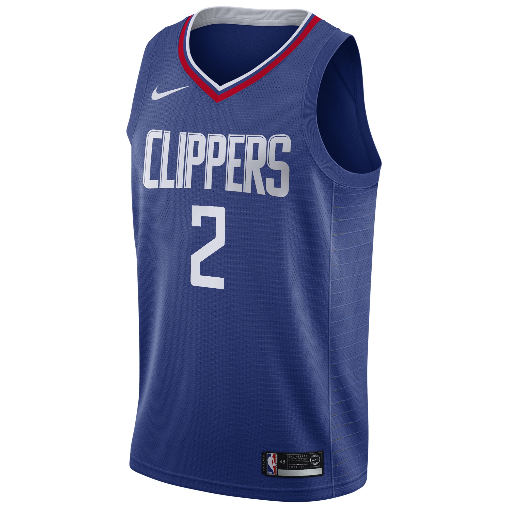 Kawhi Leonard LA Clippers 2019\/20 Swingman Jersey Blue - Icon Edition