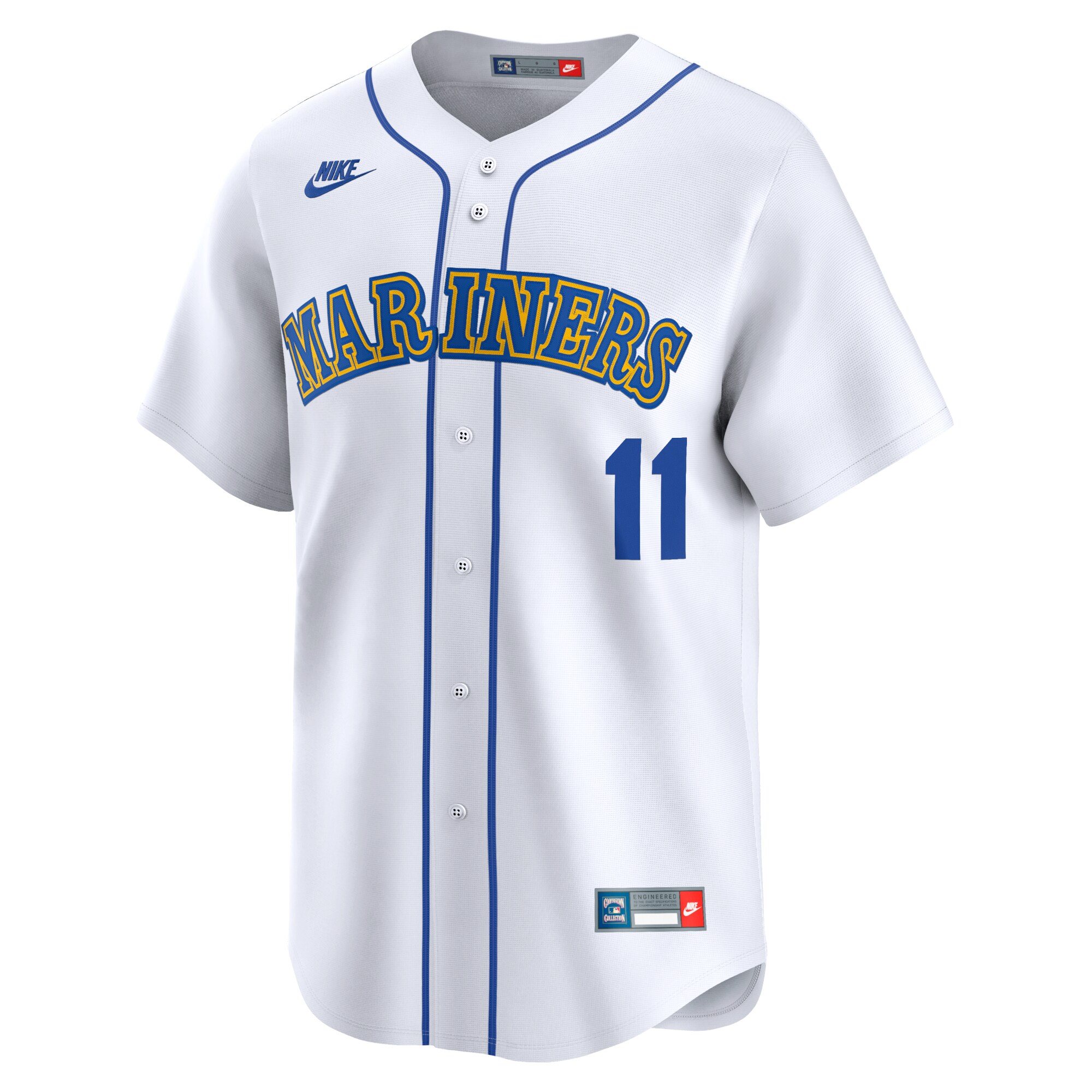 Edgar Martinez Seattle Mariners Throwback Cooperstown Limited Jersey - White