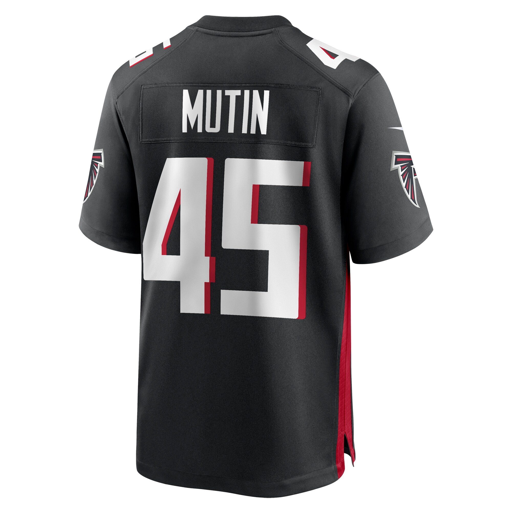Donavan Mutin Atlanta Falcons   Game Jersey -  Black