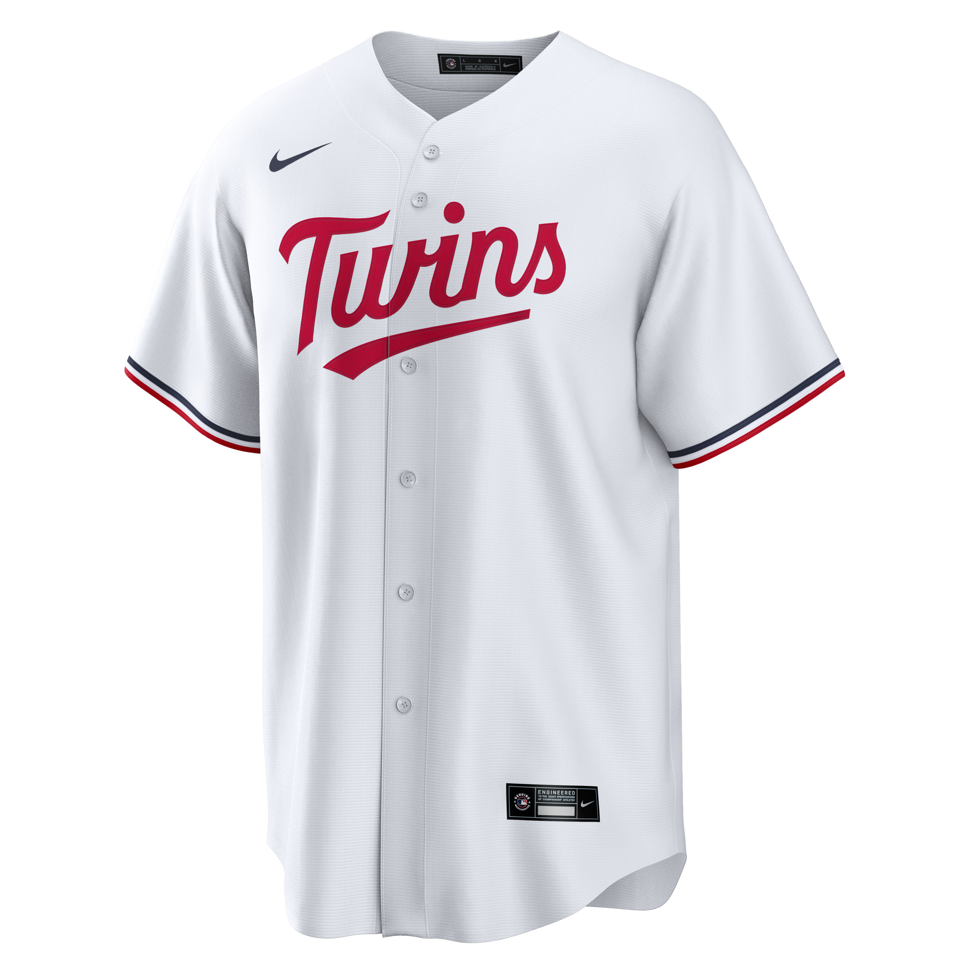 Pablo L\u00c3\u00b3pez Minnesota Twins Home Replica Player Jersey - White