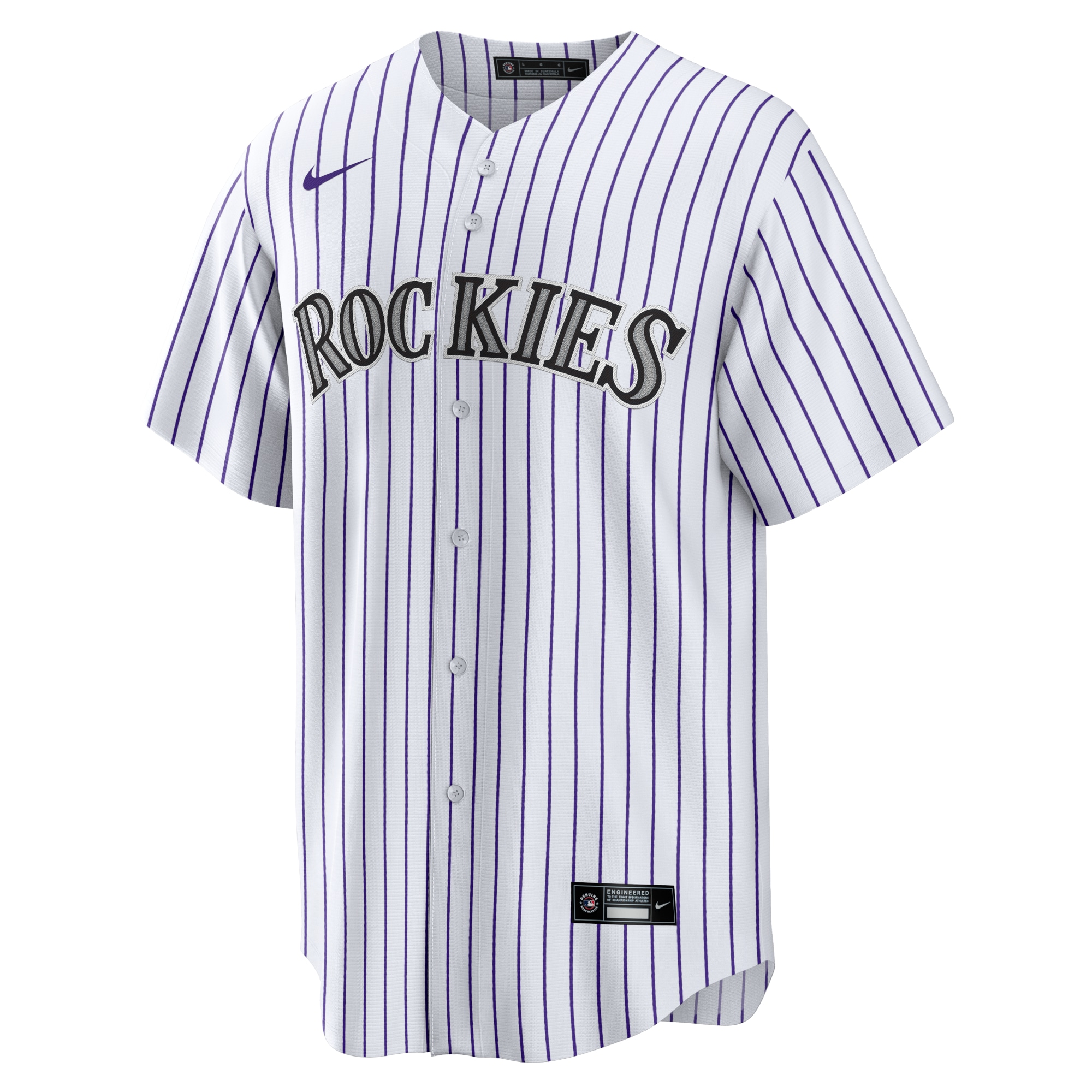 Charlie Blackmon Colorado Rockies Home Replica Player Name Jersey - White