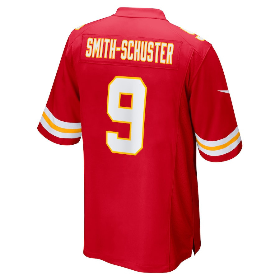 JuJu Smith-Schuster #9 Kansas City Chiefs Super Bowl LIX Jersey - Men's - Red