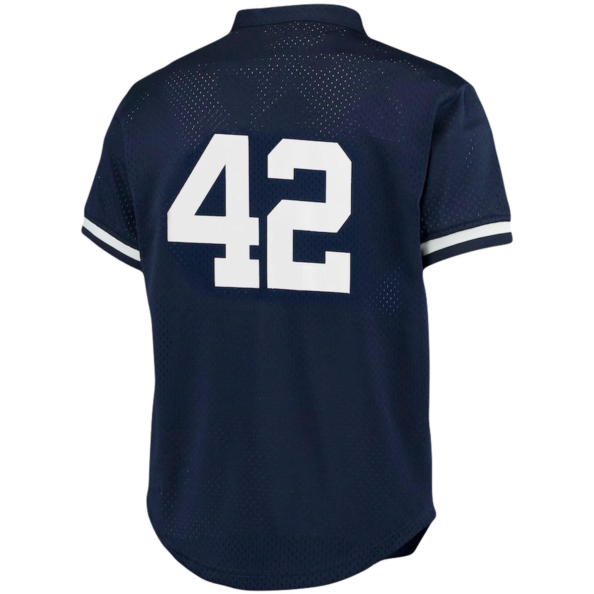 Mariano Rivera New York Yankees Mitchell & Ness Cooperstown Collection Big & Tall Mesh Batting Practice Jersey - Navy