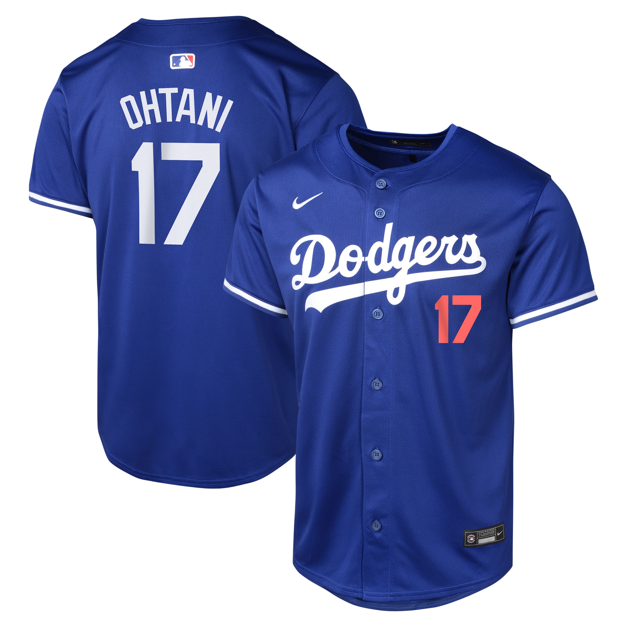Shohei Ohtani Los Angeles Dodgers Youth Alternate Limited Jersey Royal