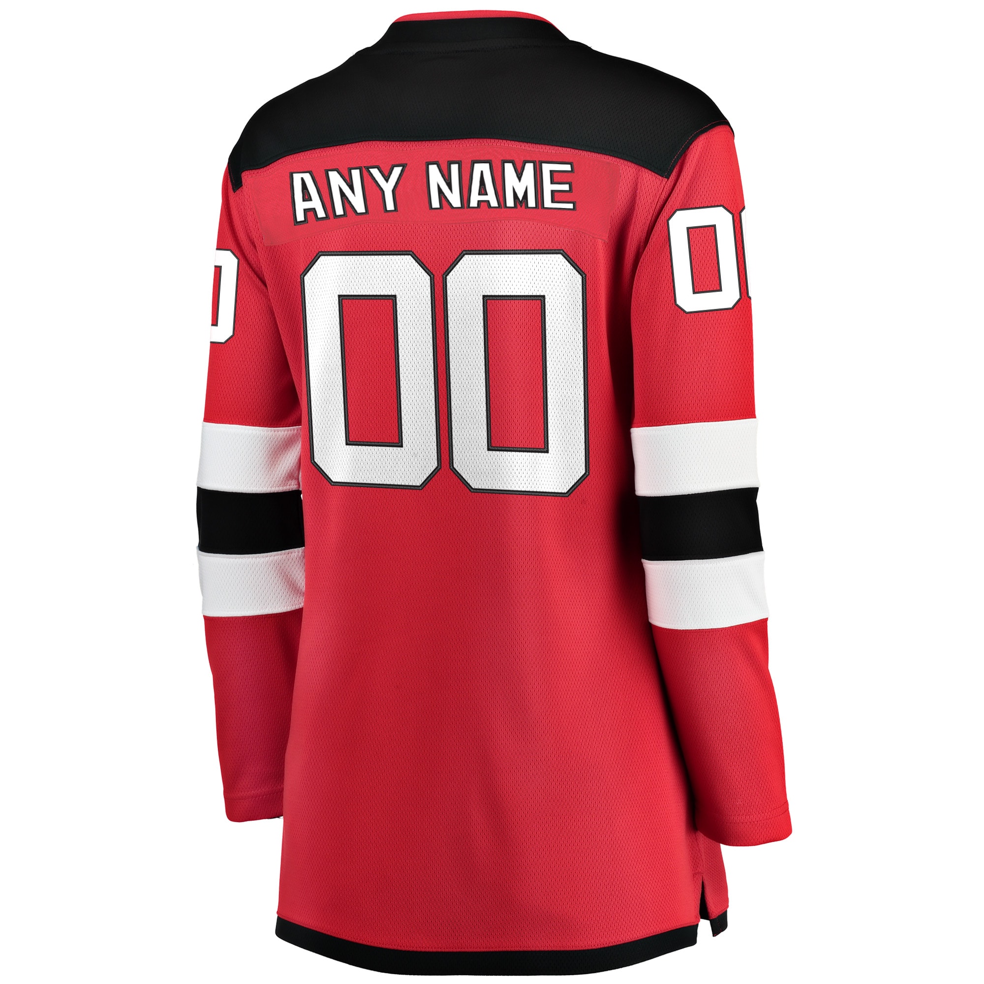 New Jersey Devils Fanatics Women's Home Breakaway Custom Jersey - Red