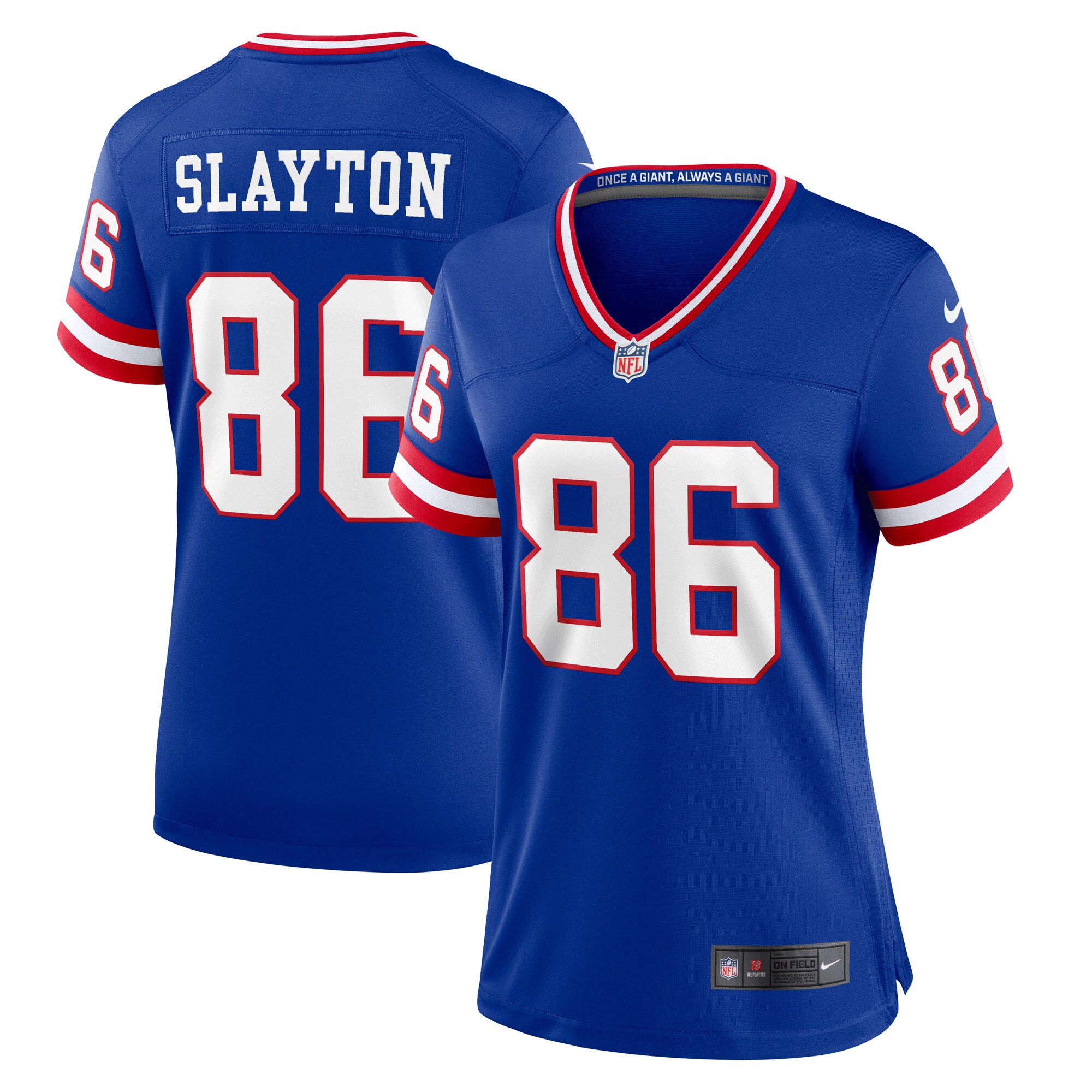 Darius Slayton New York Giants Women's Classic Player Game Jersey - Royal