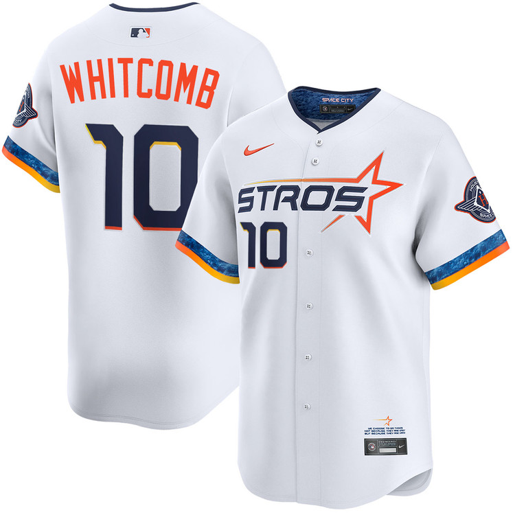 Shay Whitcomb Houston Astros City Connect 2.0 Limited Jersey