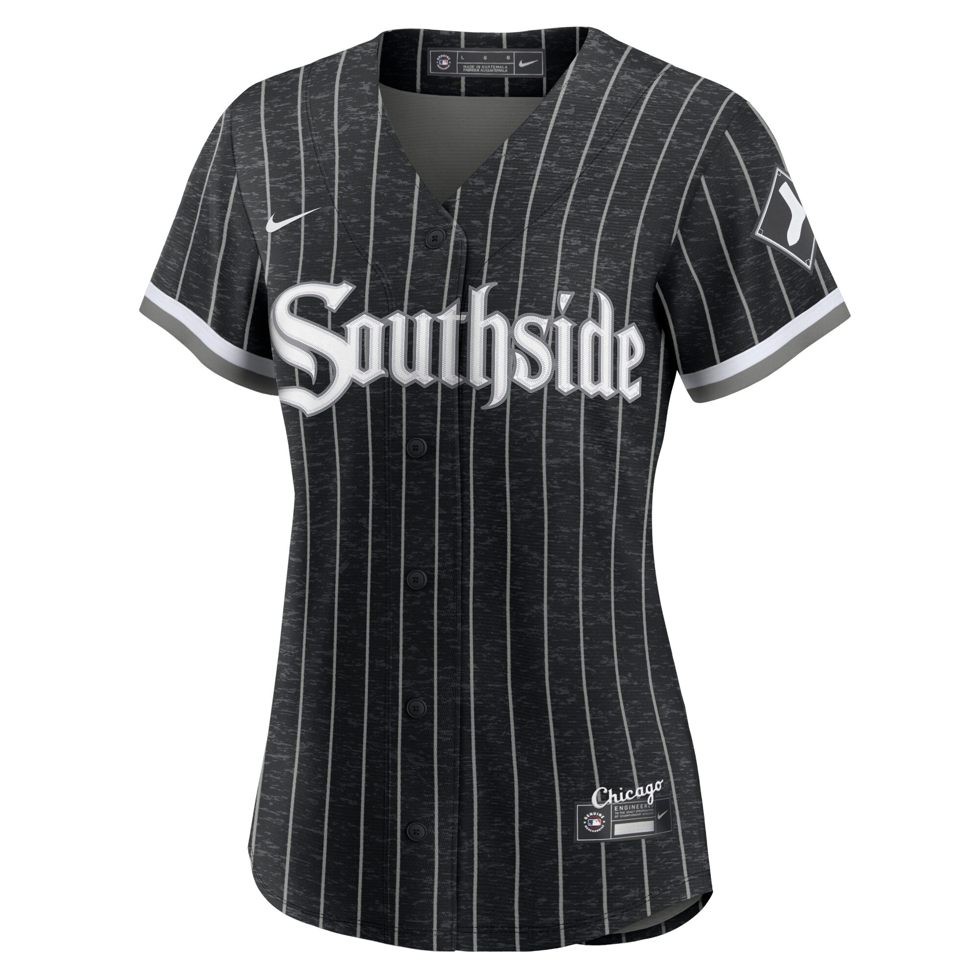 Chicago White Sox  Women's City Connect Replica Jersey - Black