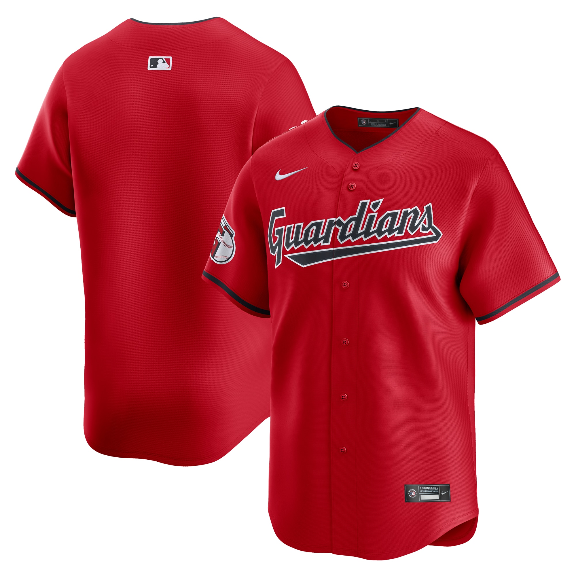 Cleveland Guardians   Alternate Limited Jersey Red