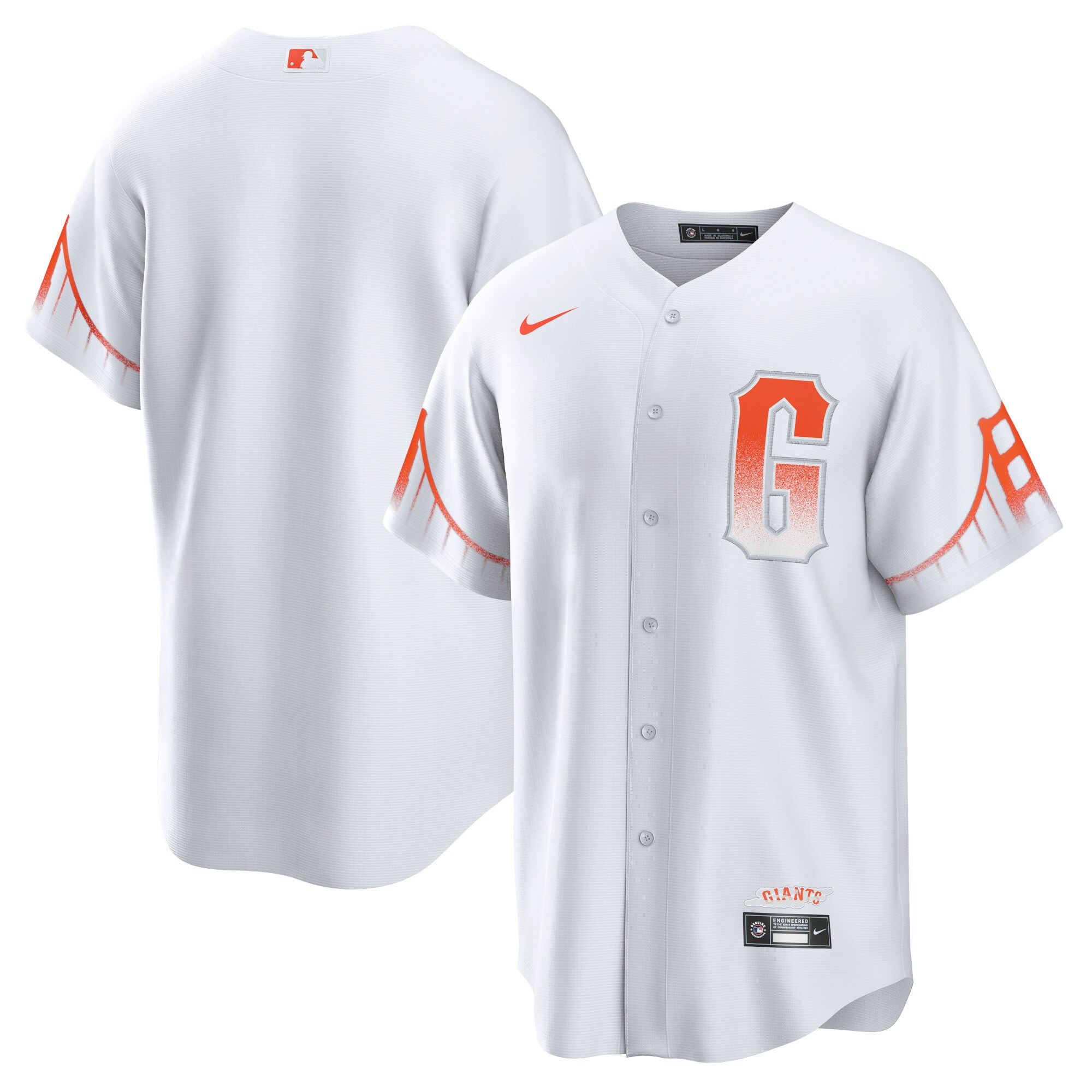 San Francisco Giants  City Connect Replica Jersey - White