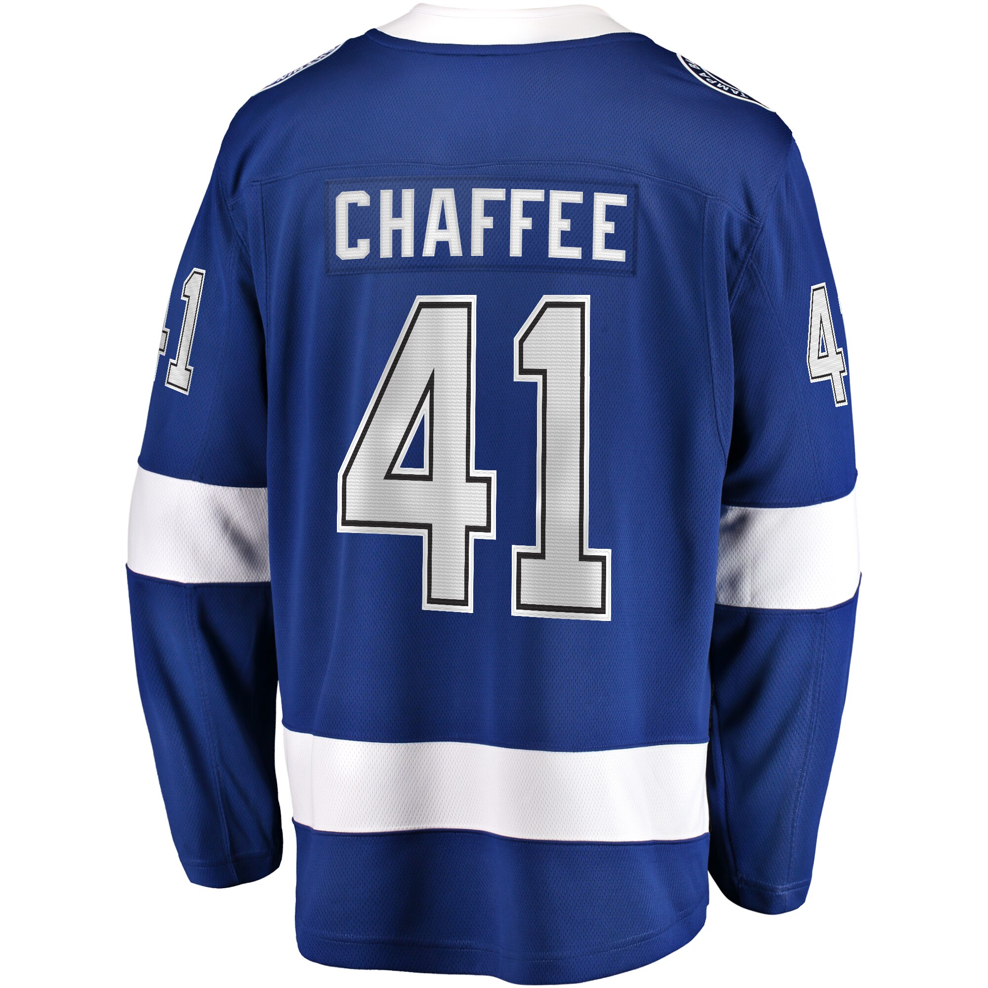 Mitchell Chaffee Tampa Bay Lightning Fanatics Home Premier Breakaway Player Jersey - Blue