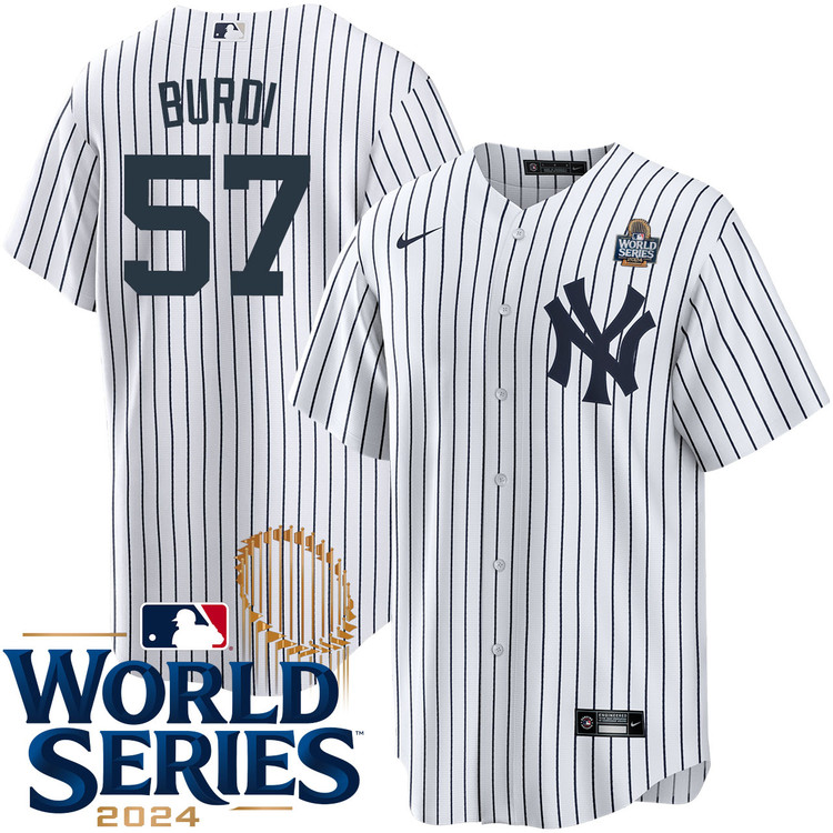 Nick Burdi New York Yankees Youth Home World Series Jersey