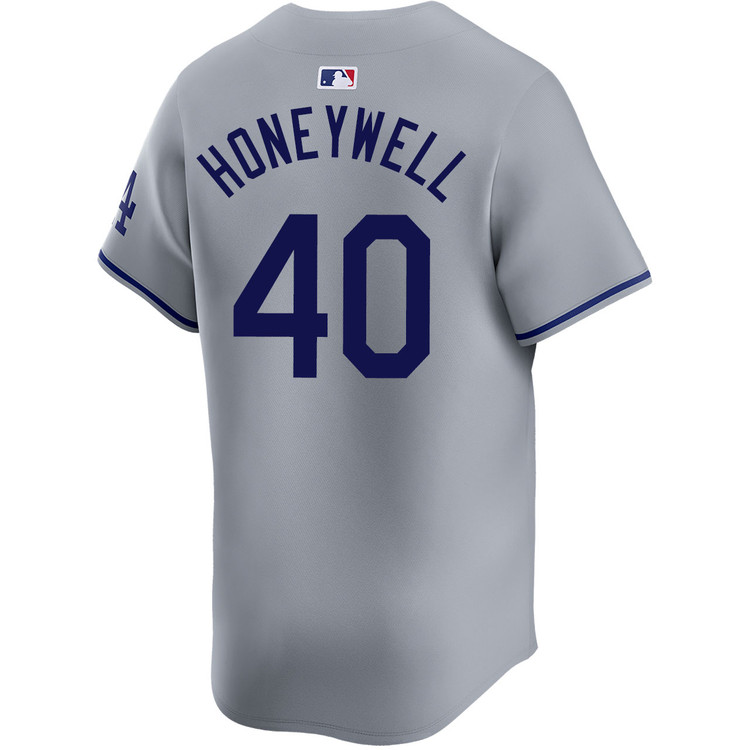 Brent Honeywell Los Angeles Dodgers Road Limited World Series Jersey