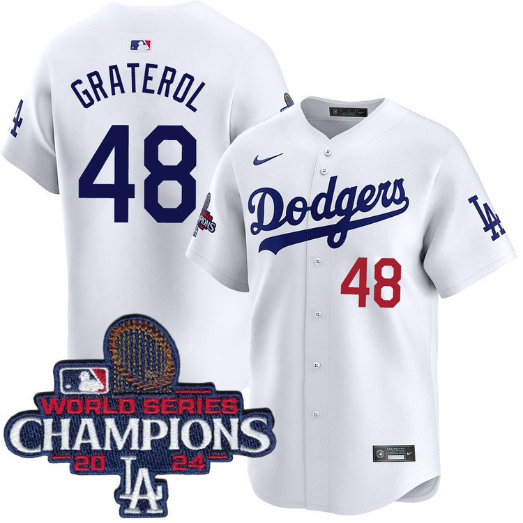Brusdar Graterol Los Angeles Dodgers Home Limited World Series Champions Jersey