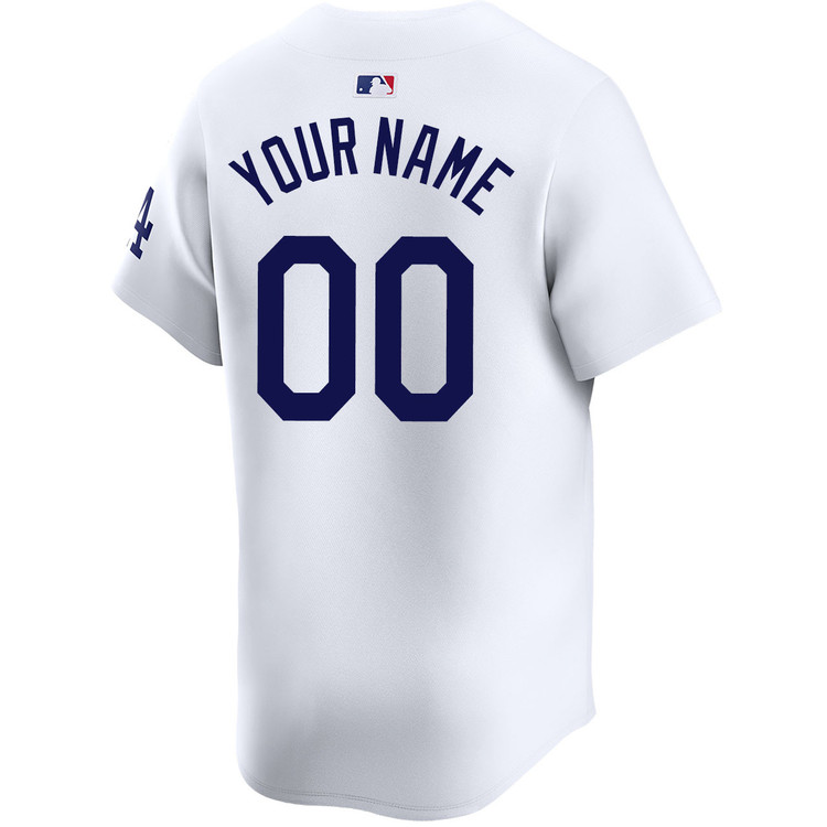 Los Angeles Dodgers Personalized Home Limited World Series Jersey