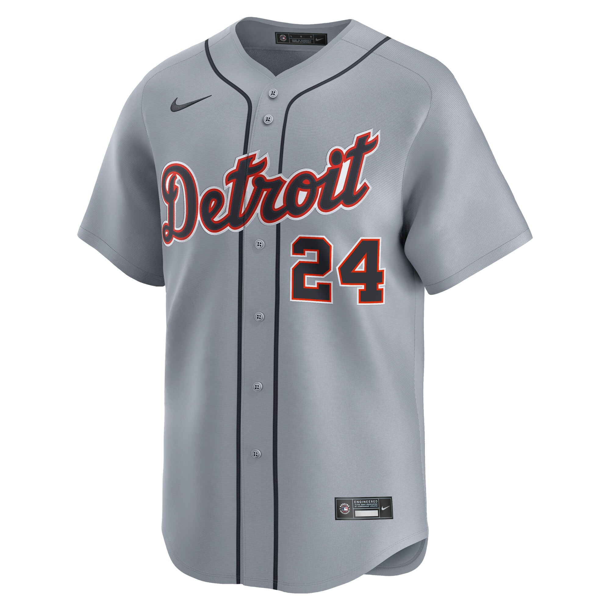 Miguel Cabrera Detroit Tigers  Road Limited Player Jersey Gray