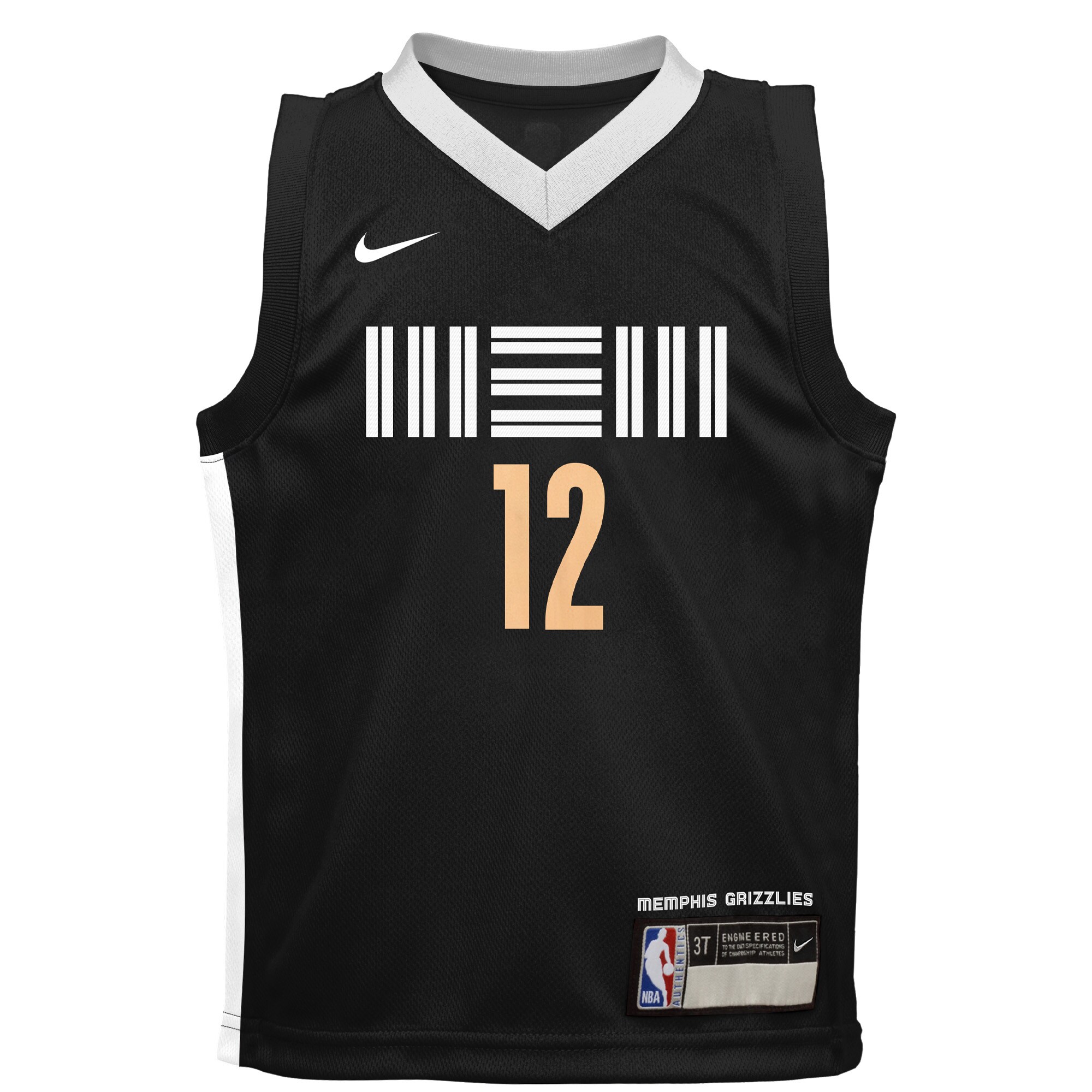 Ja Morant Memphis Grizzlies Toddler Swingman Replica Jersey - City Edition - Black