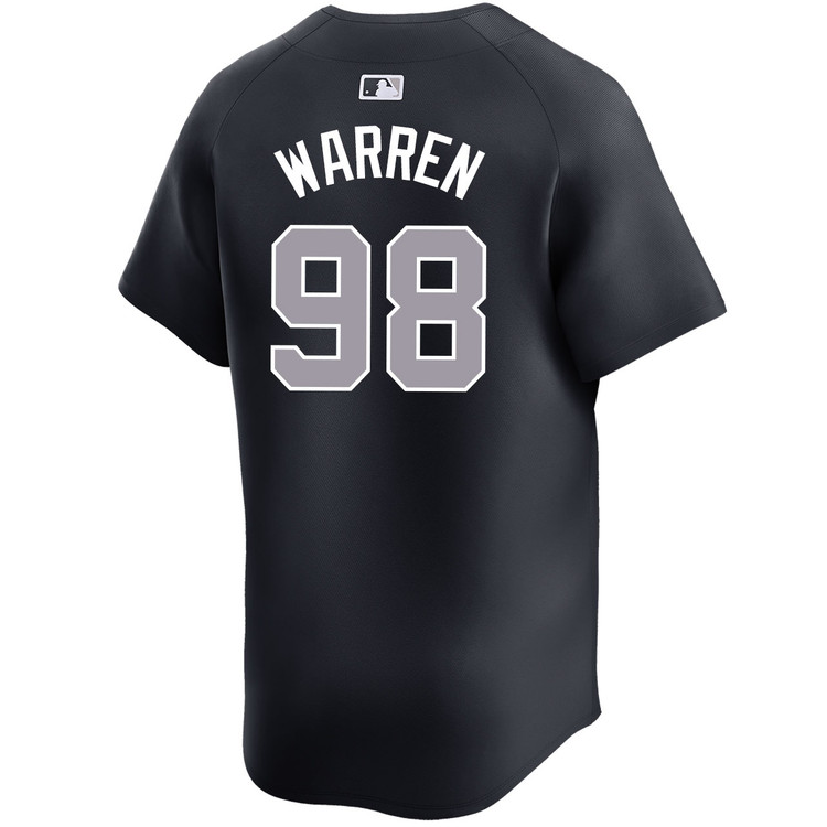 Will Warren New York Yankees Alternate Road Limited World Series Jersey