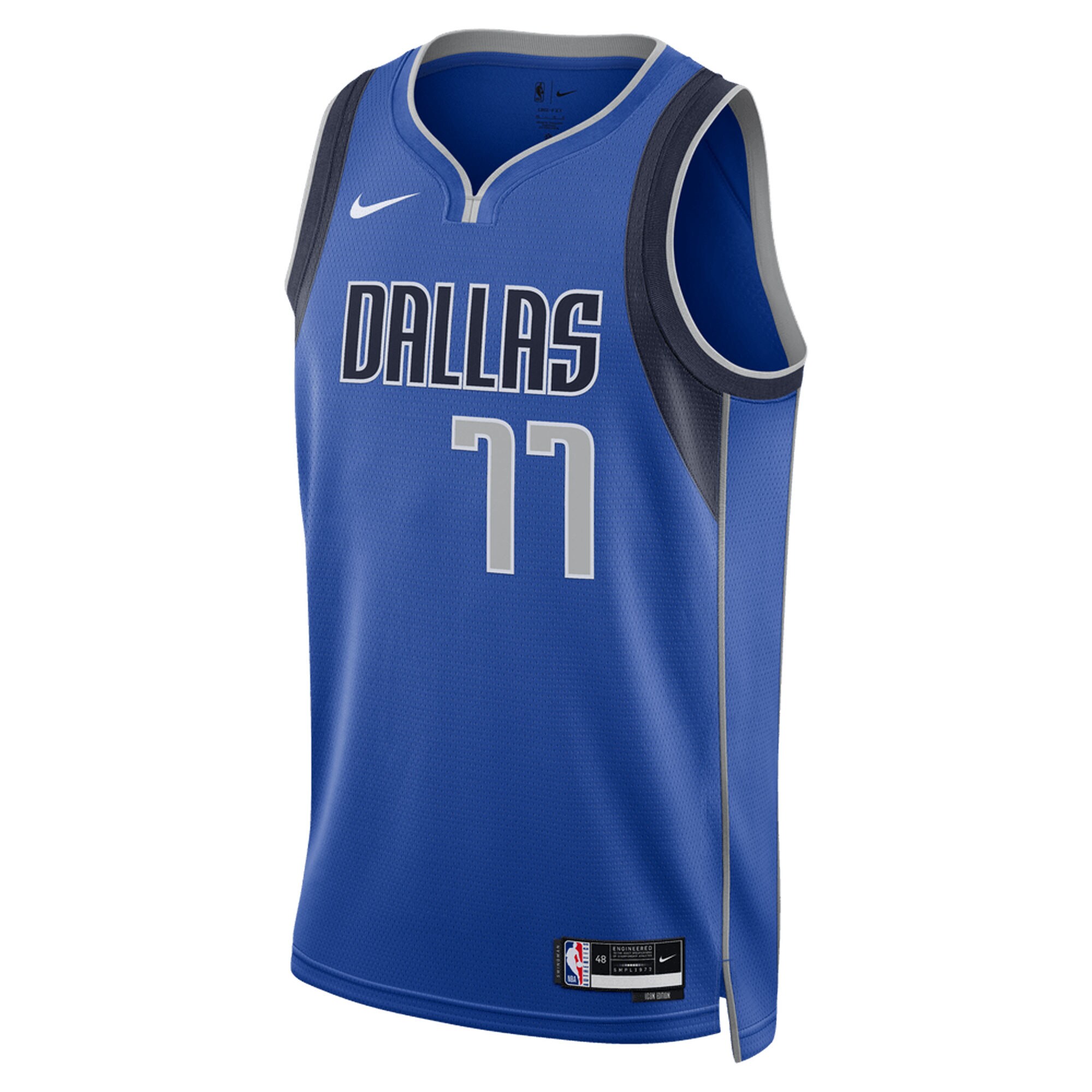 Luka Don\u00c4\u008di\u00c4\u2021 Dallas Mavericks Unisex Swingman Jersey - Icon Edition - Blue