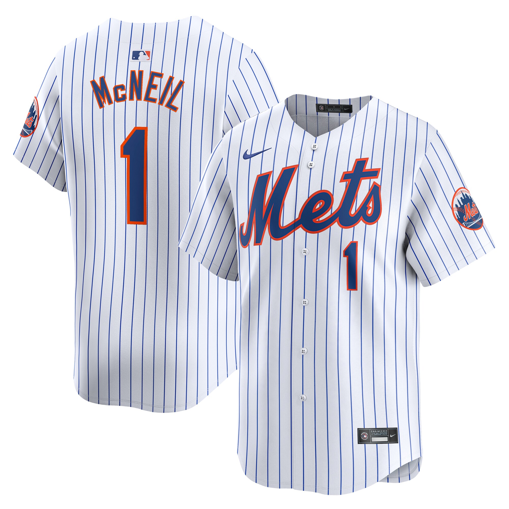 Jeff McNeil New York Mets  Home Limited Player Jersey White