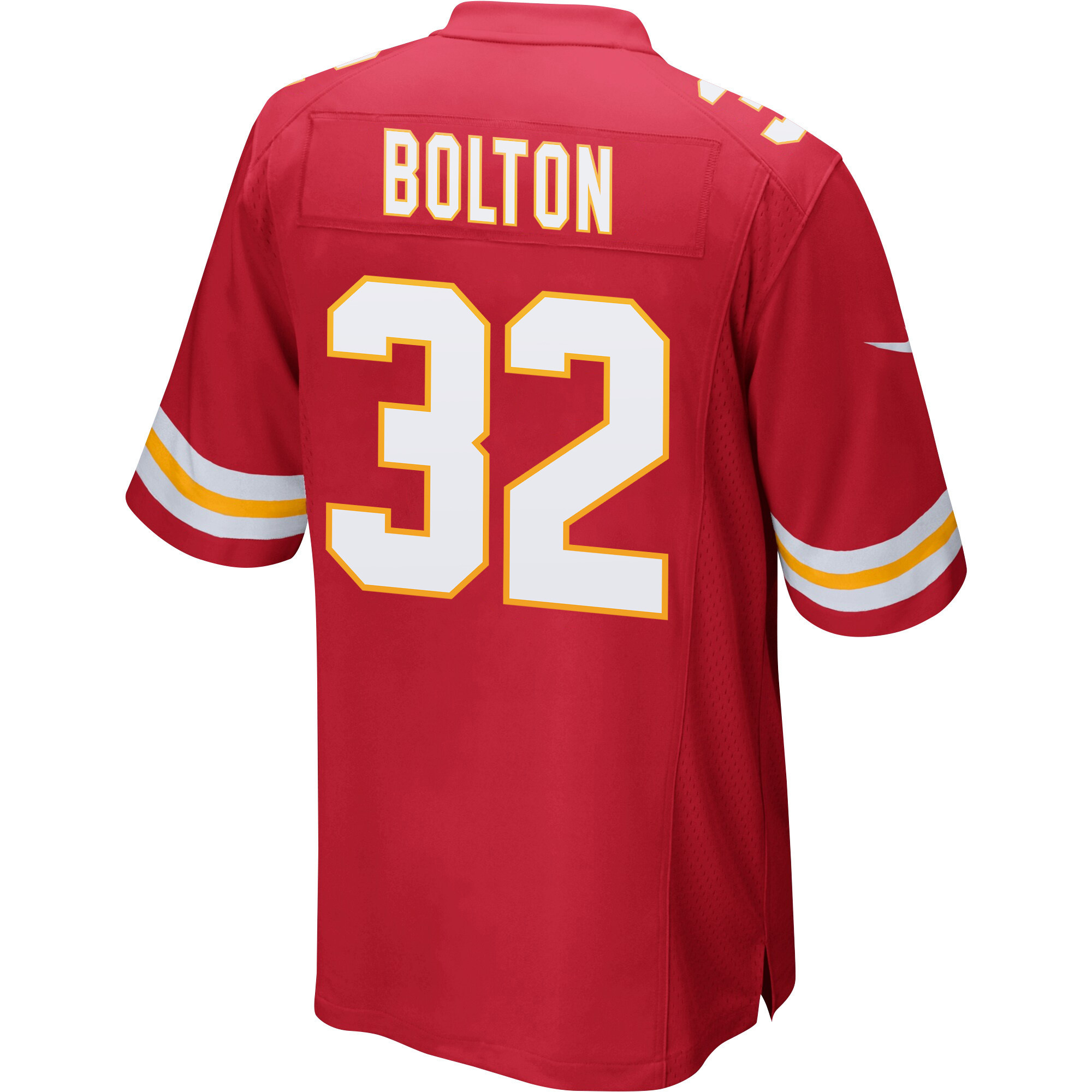 Nick Bolton 32 Kansas City Chiefs Super Bowl LVII Champions 3 Stars Men Game Jersey - Red