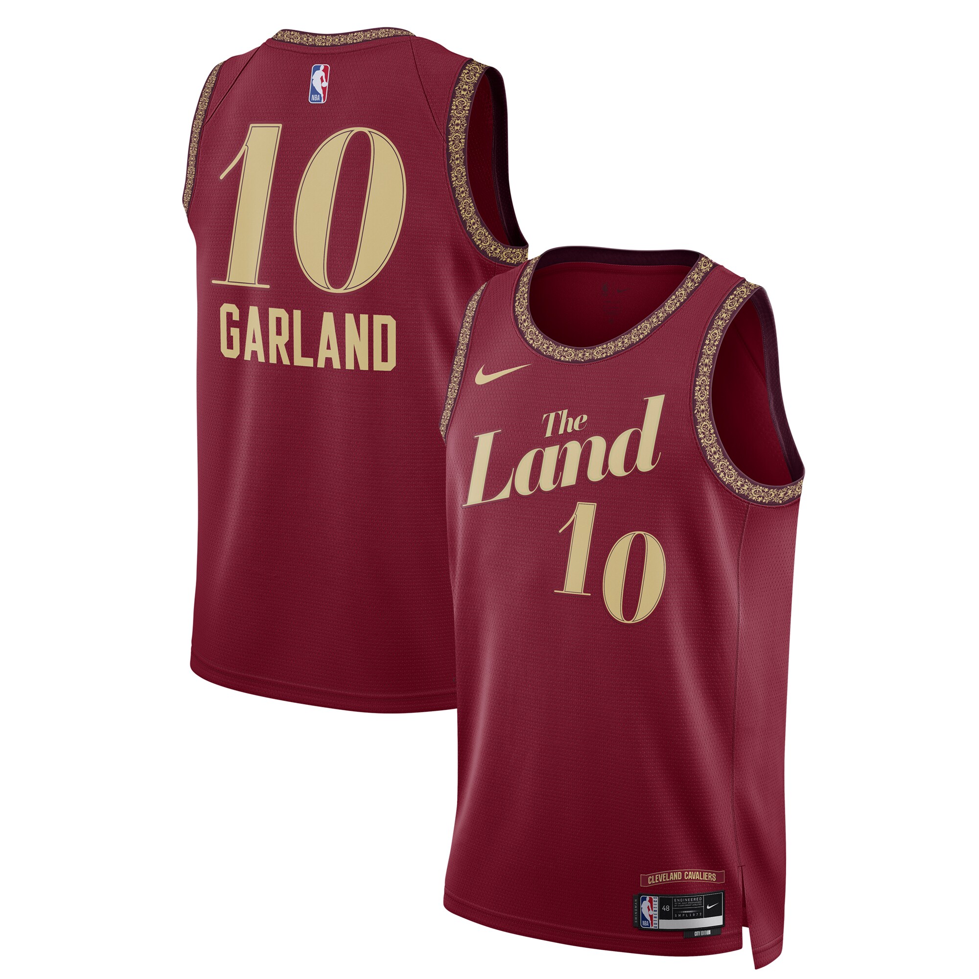 Darius Garland Cleveland Cavaliers Unisex 2023\/24 Swingman Jersey - Wine - City Edition