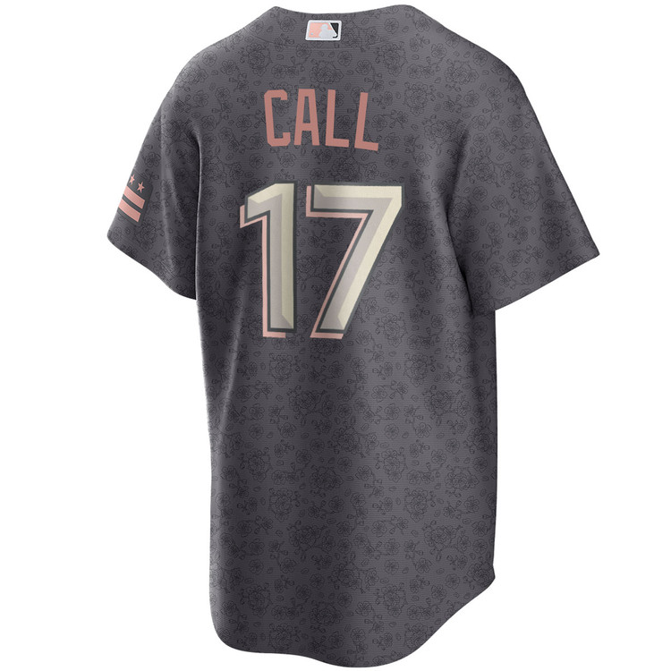 Alex Call Washington Nationals City Connect Jersey