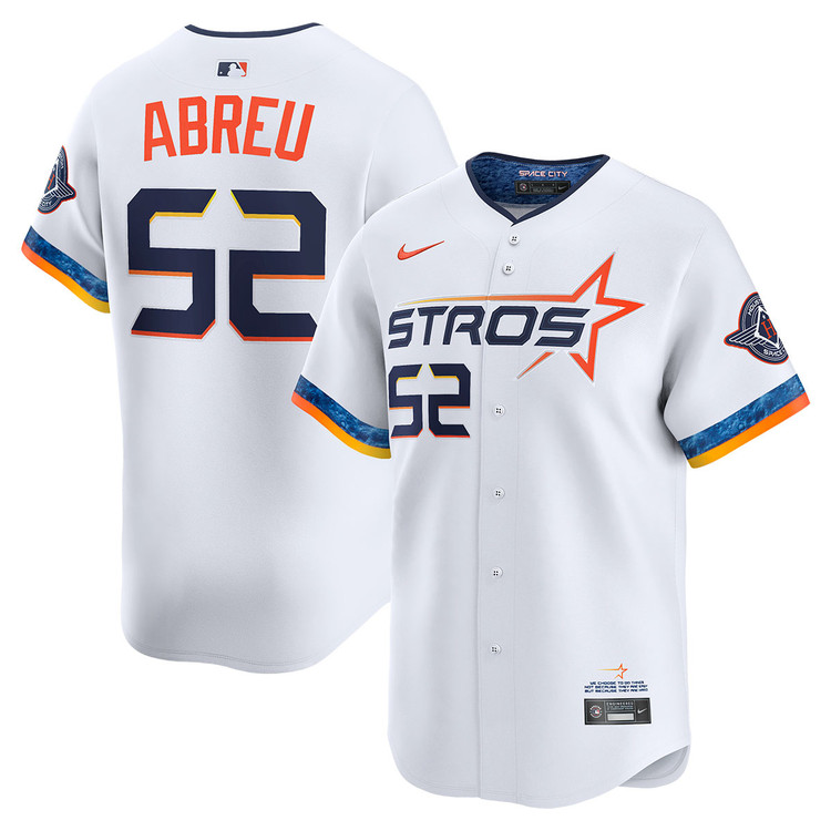 Bryan Abreu Houston Astros City Connect 2.0 Limited Jersey