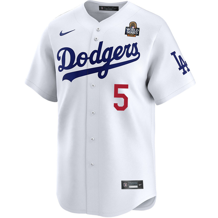 Freddie Freeman Los Angeles Dodgers Home Limited World Series Jersey