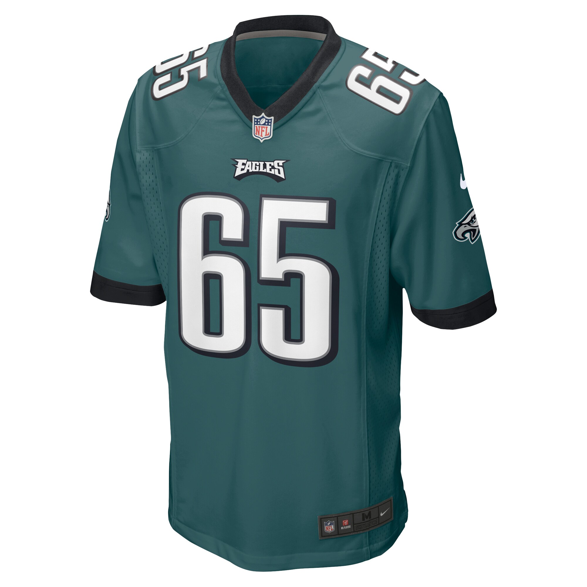 Lane Johnson Philadelphia Eagles  Game Jersey - Midnight Green