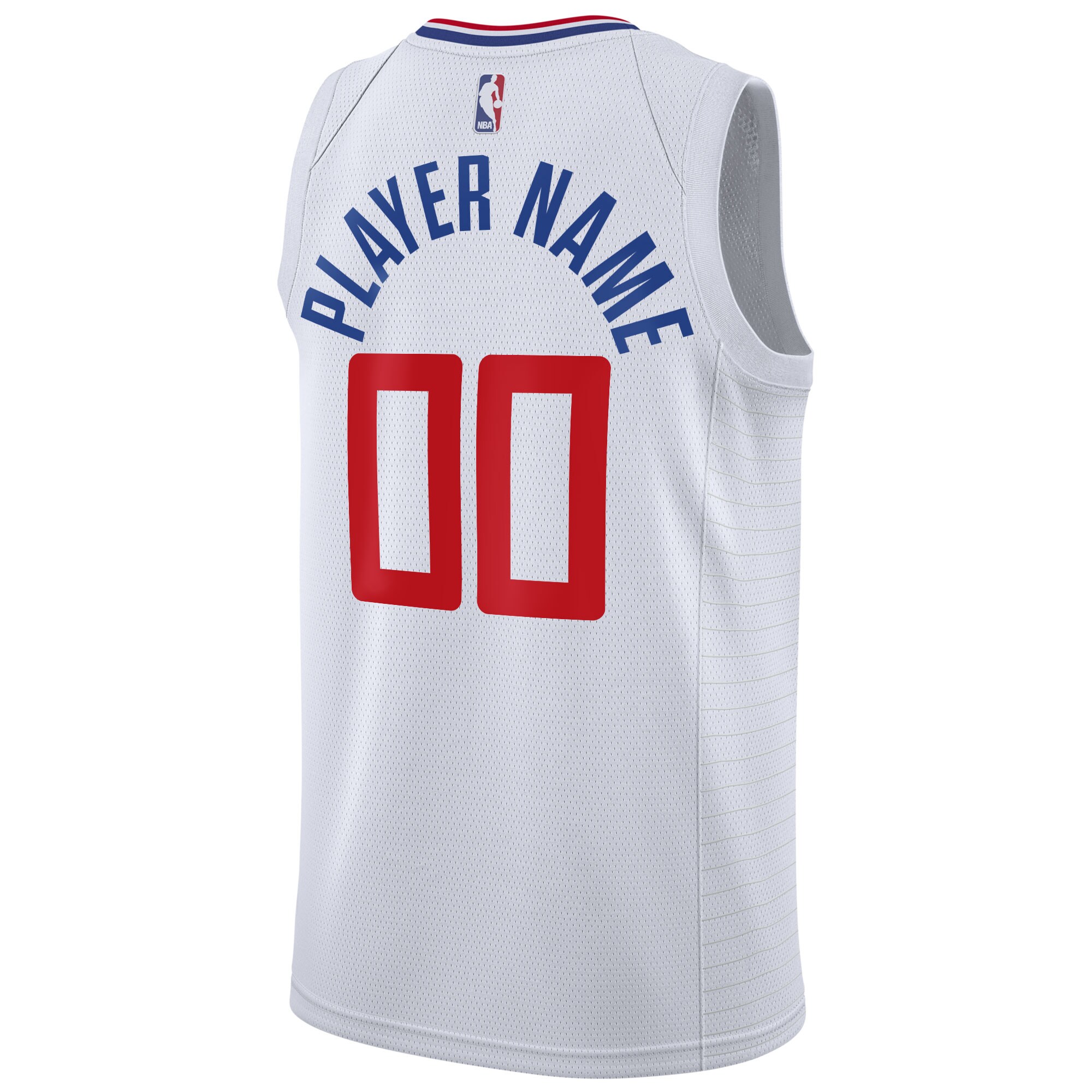 LA Clippers  2020\/21 Swingman Custom Jersey - Association Edition - White