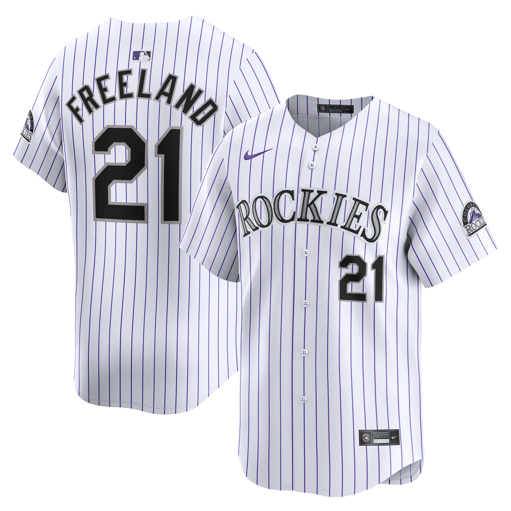 Kyle Freeland Colorado Rockies  Home Limited Player Jersey - White