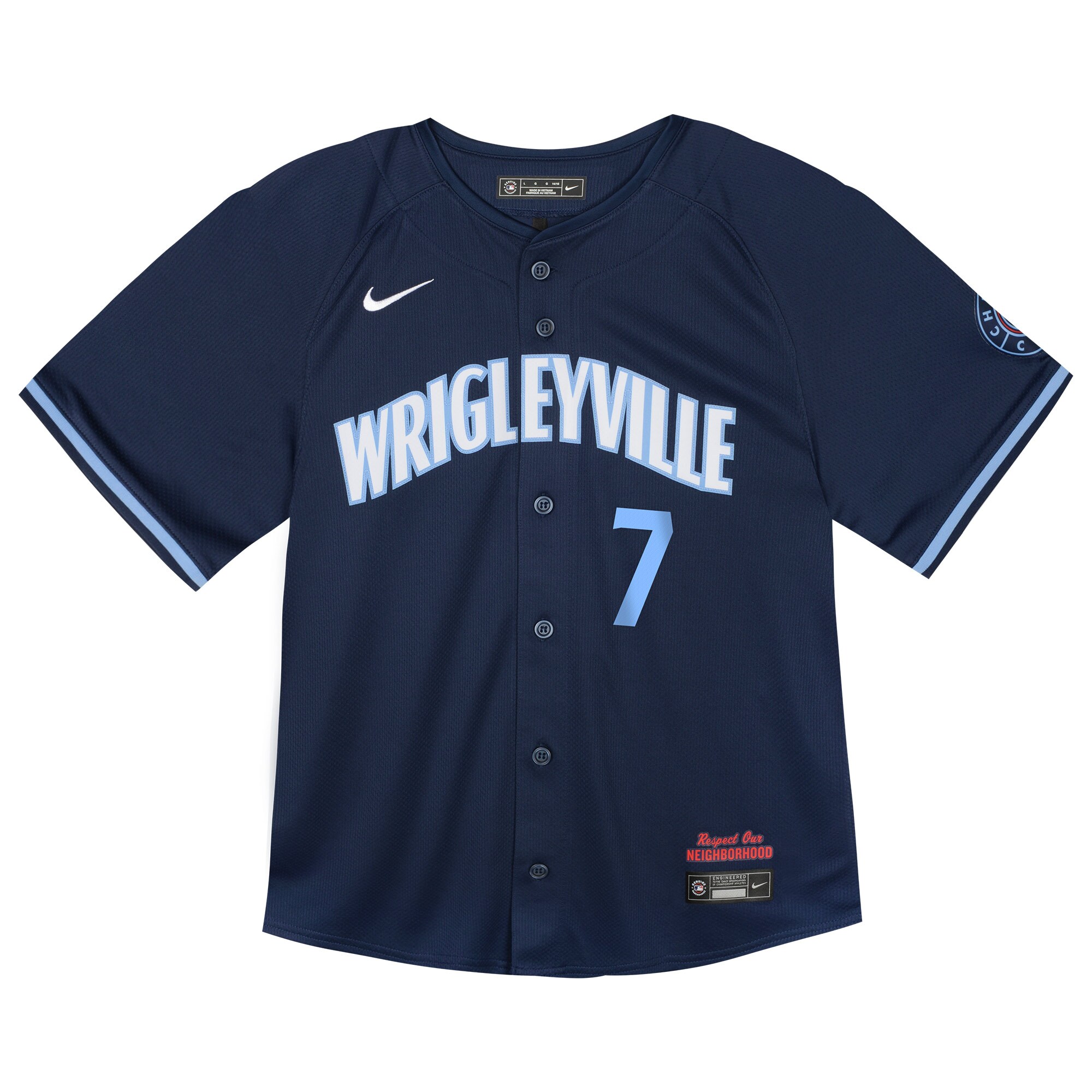 Dansby Swanson Chicago Cubs Toddler City Connect Limited Player Jersey - Navy